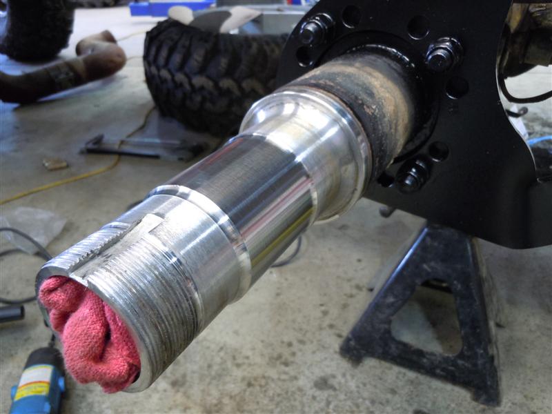 Dodge dually Dana 702U (1989) disc brake conversion Dodge Ram